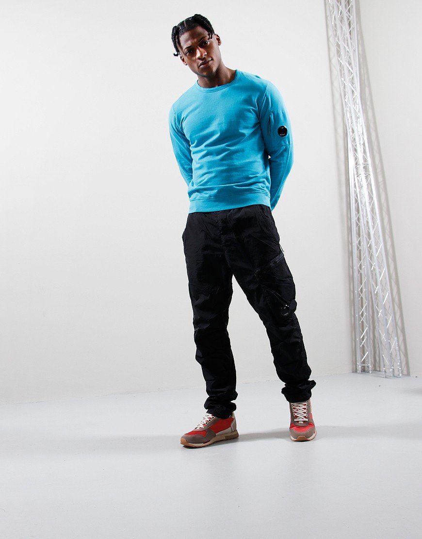 C.P.Company Light Fleece Sweat Tile Blue