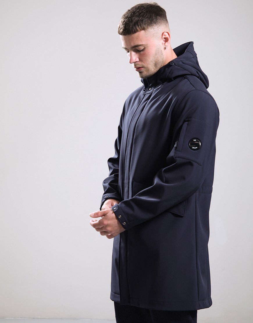 C.P. Company Long Shell Jacket Total Eclipse
