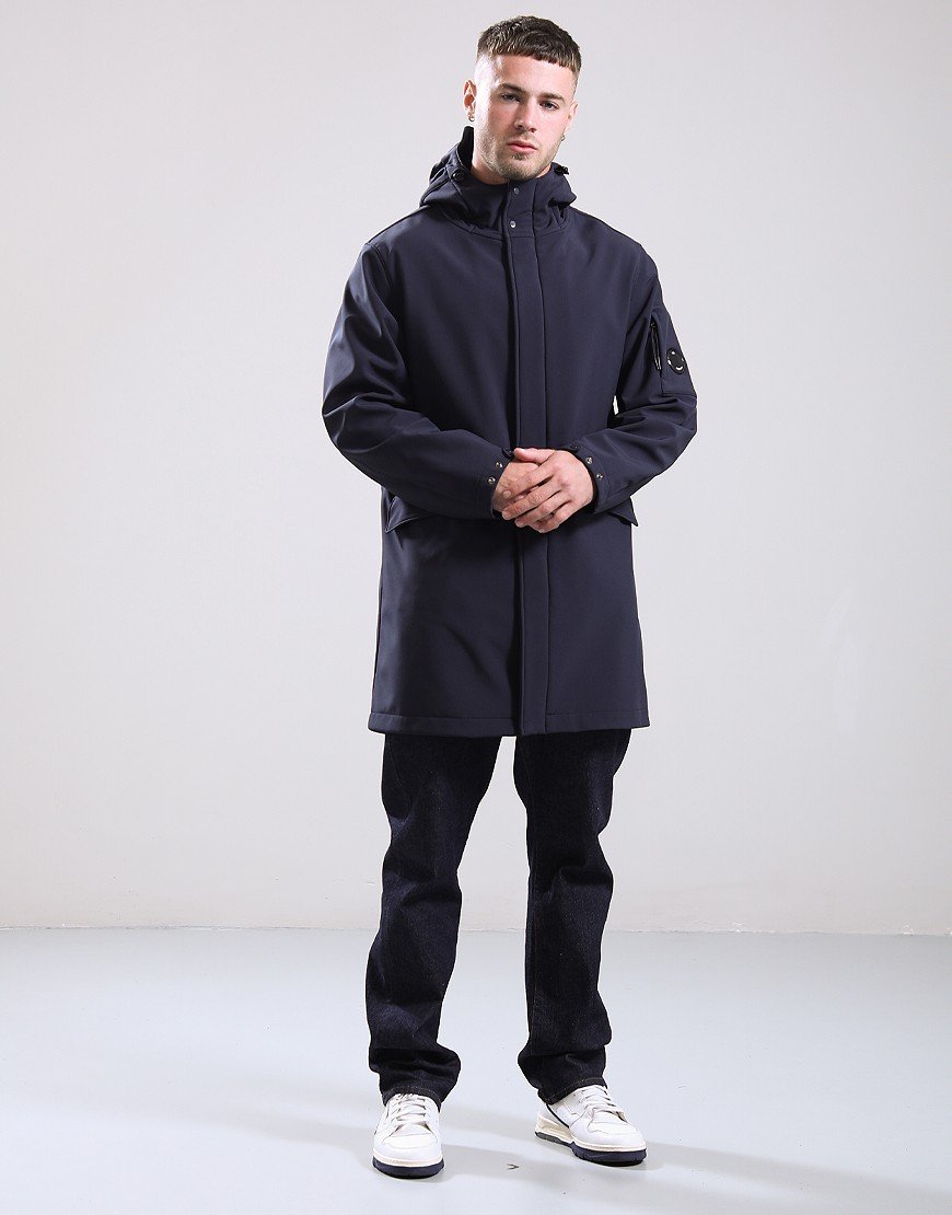 C.P. Company Long Shell Jacket Total Eclipse
