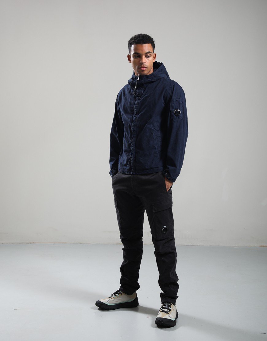 C.P. Company Micro-Reps Garment-Dyed Jacket Peacoat