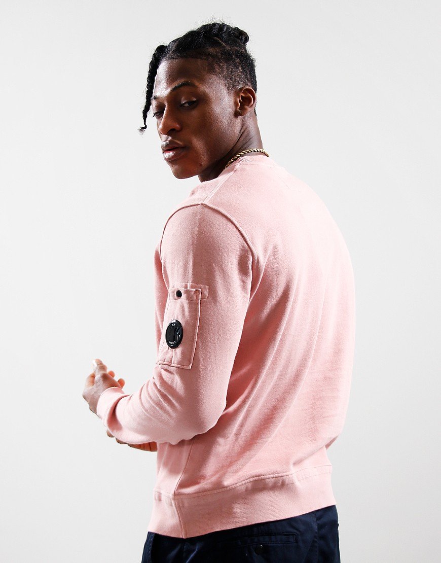 C.P. Company Resist Dyed Sweat Pale Mauve 