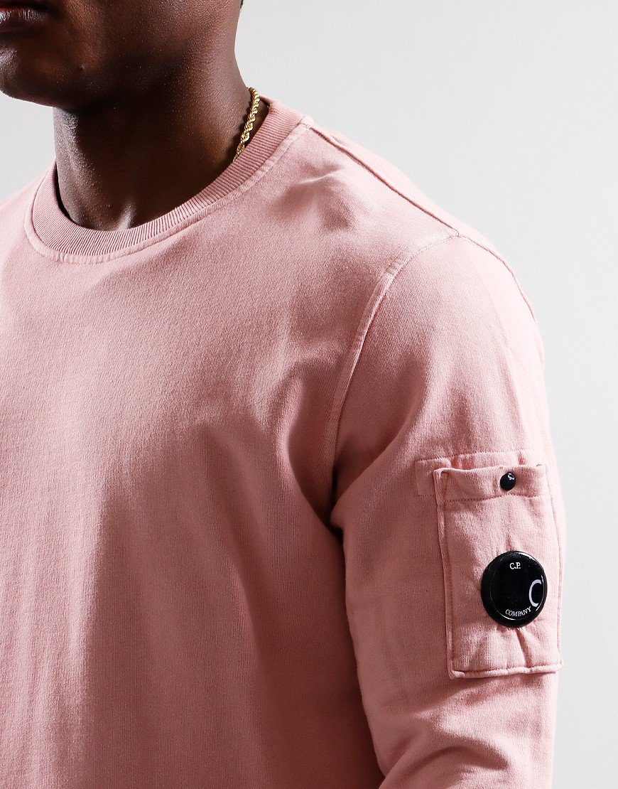C.P. Company Resist Dyed Sweat Pale Mauve 