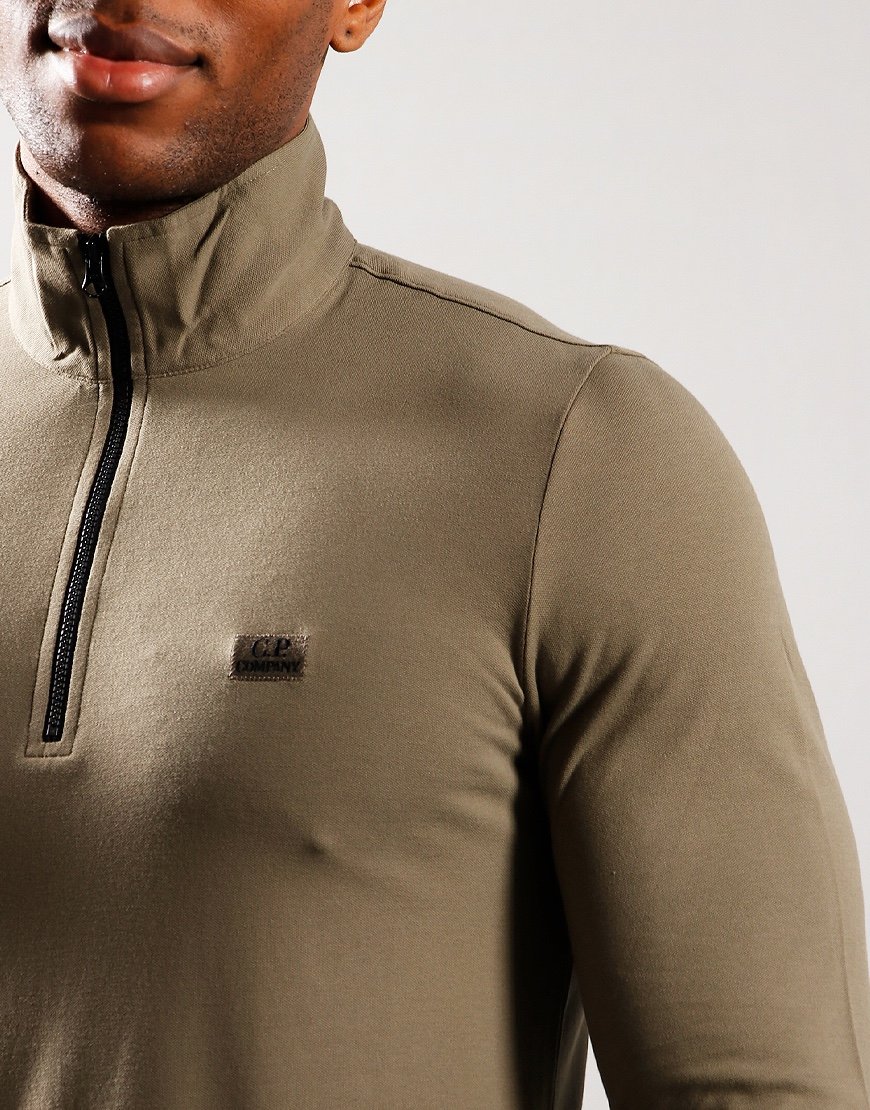 cp company zip polo