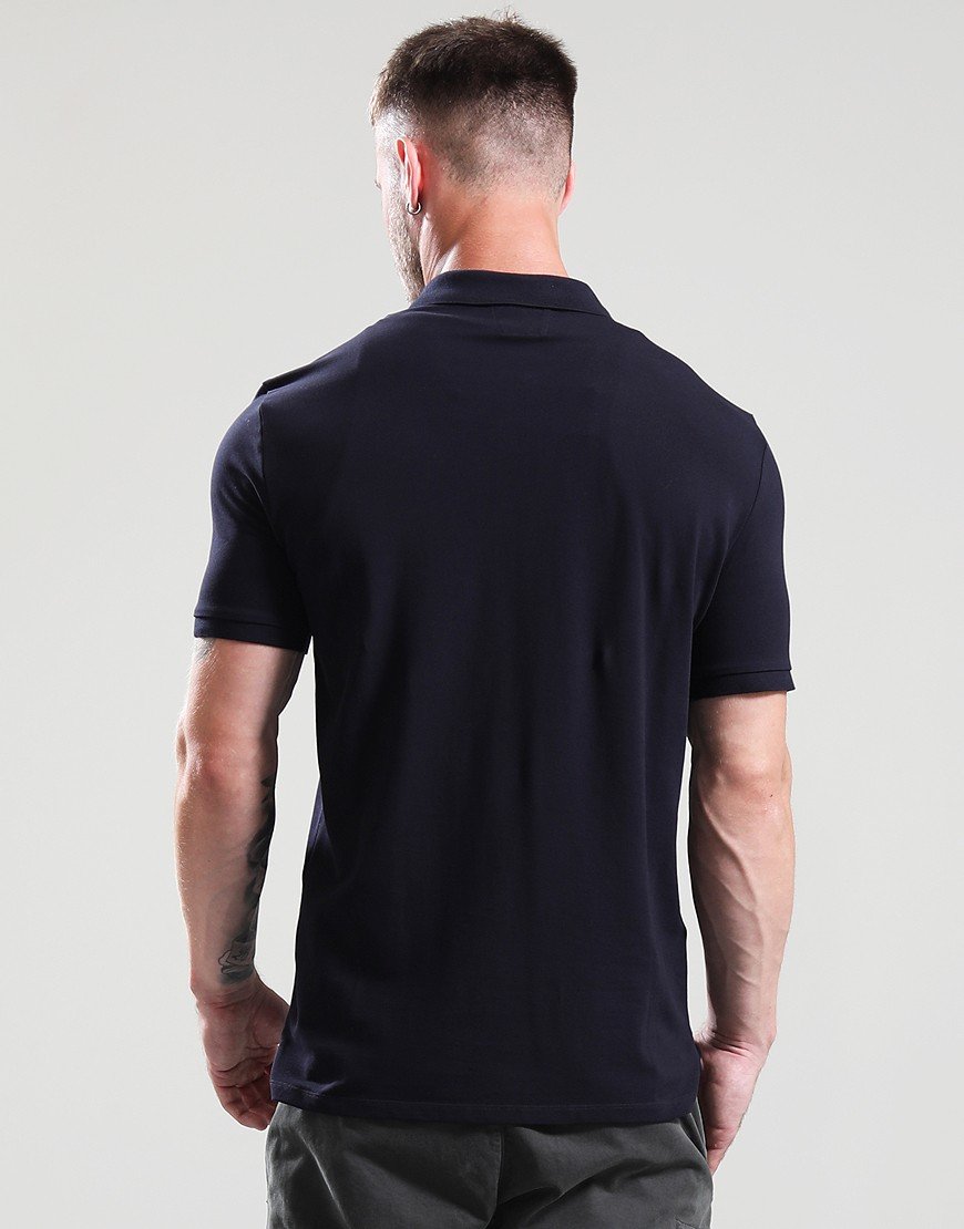 C.P. Company Piquet Polo Shirt Total Eclipse