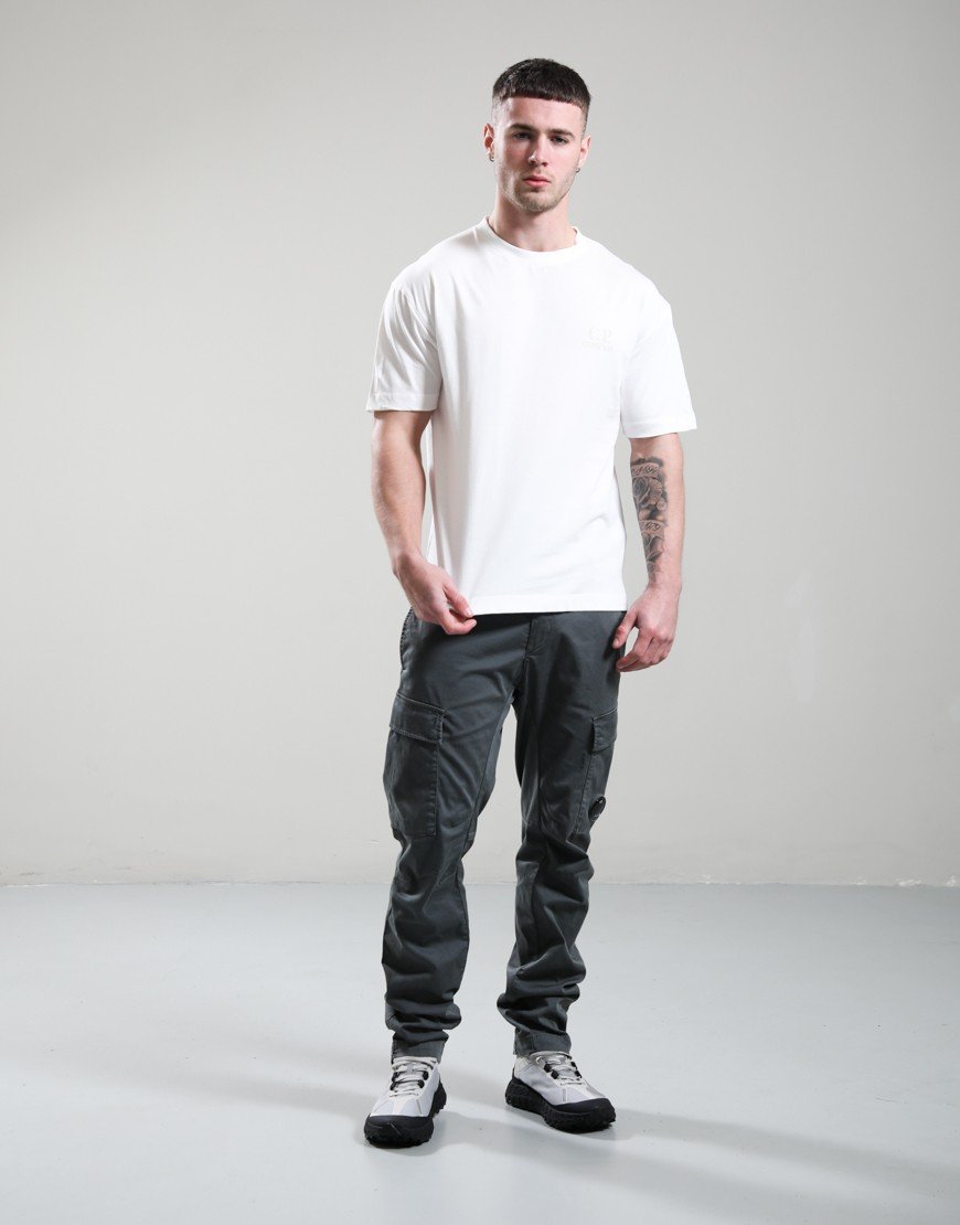C.P. Company Stretch Sateen Ergonomic Cargo Pants Gunmetal