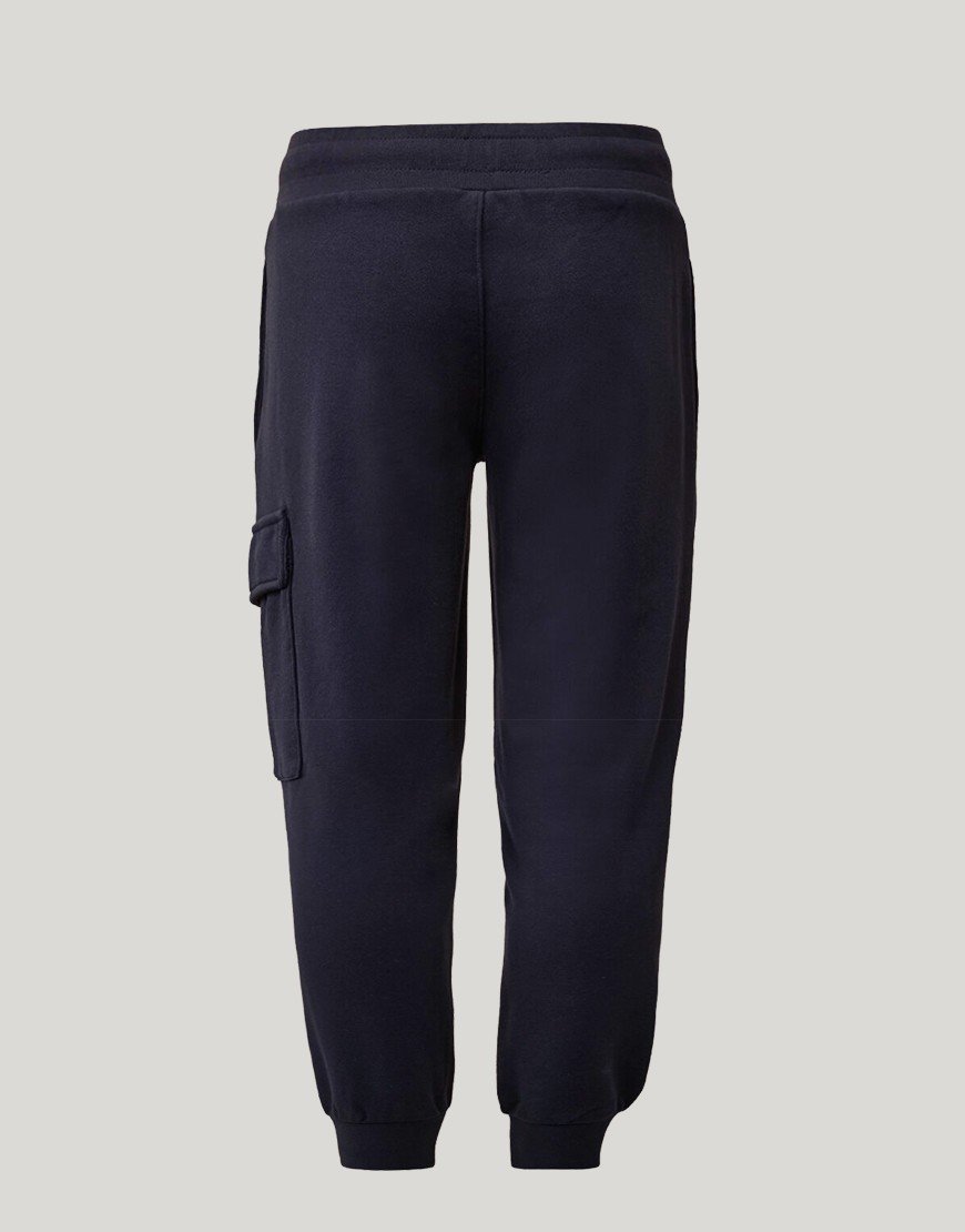 C.P. Company Kids Diagonal Fleece Sweat Pant Total Eclipse