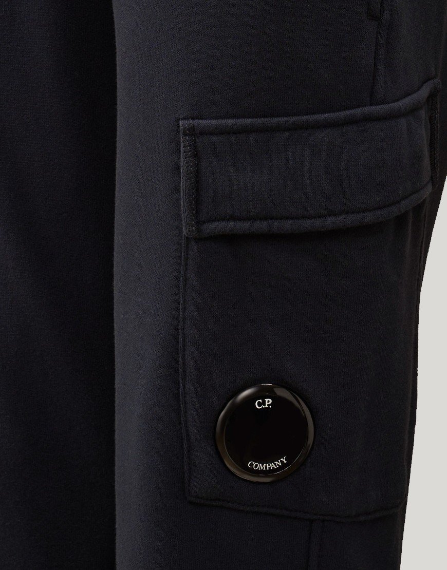 C.P. Company Kids Diagonal Fleece Sweat Pant Total Eclipse