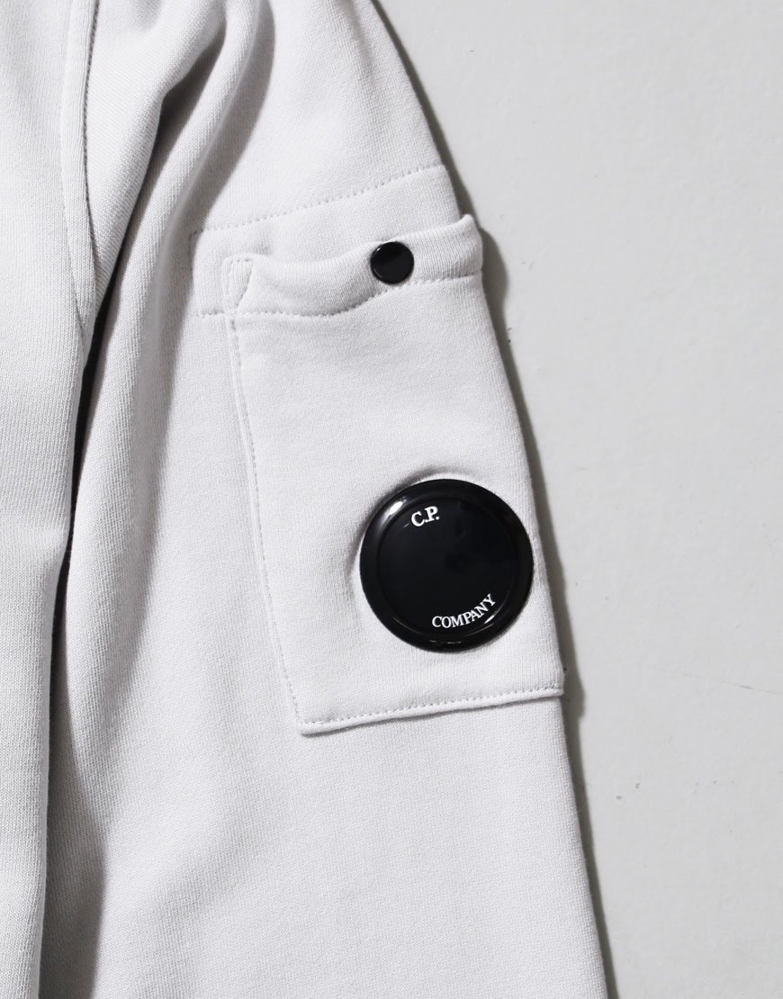 C.P. Company Kids Lens Hoodie Frosted Ice