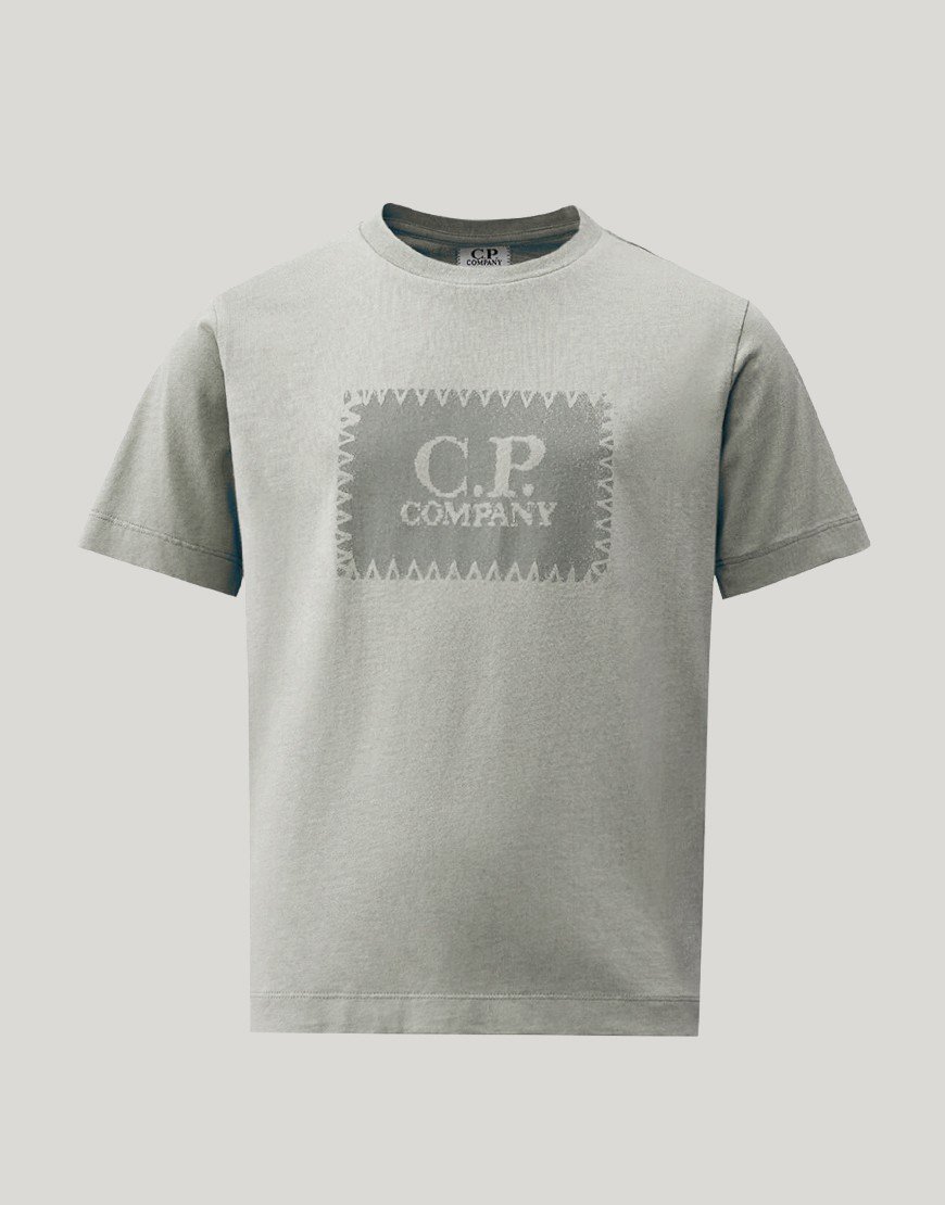 C.P. Company Kids Patch Logo T-Shirt Rock
