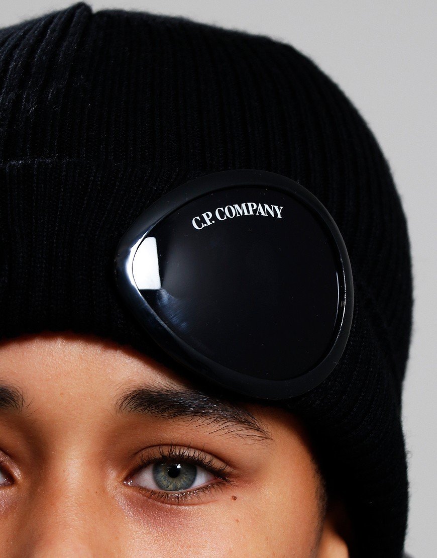 C.P. Company Kids Goggle Beanie Black