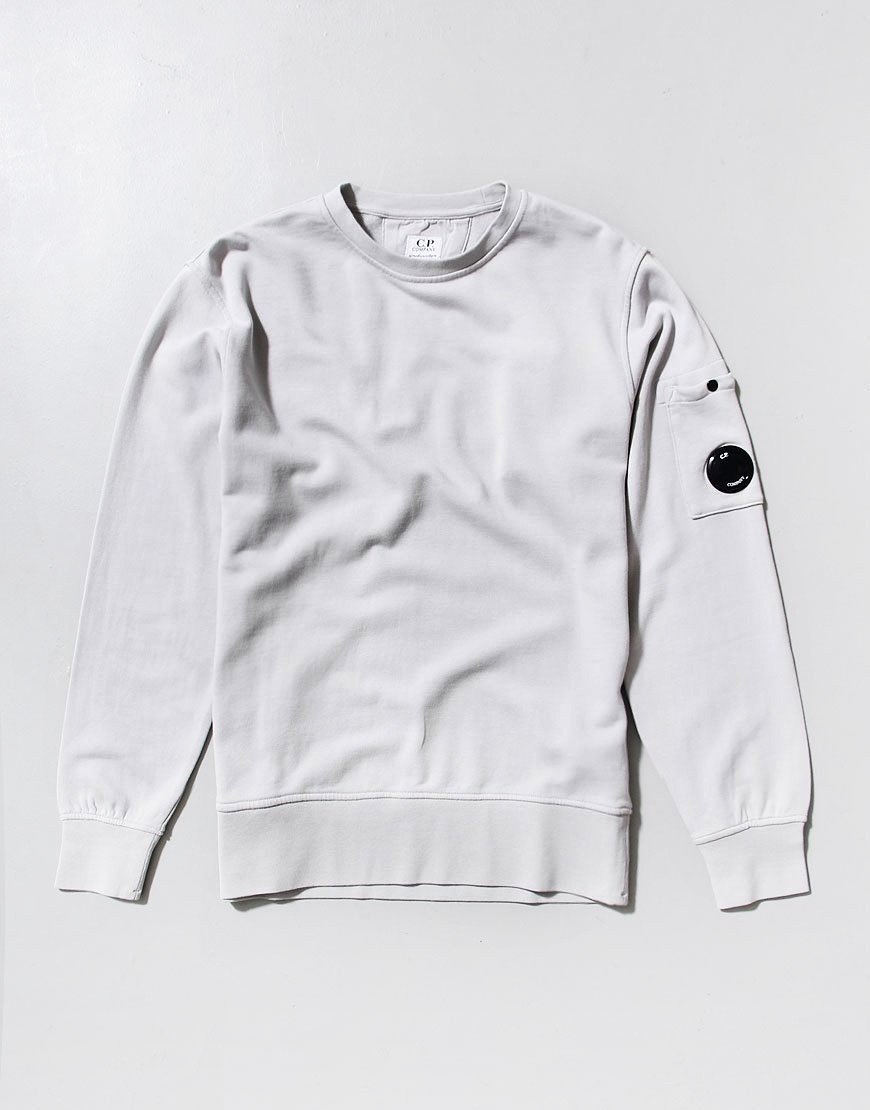 C.P. Company Kids Light Fleece Crew Sweat Rock