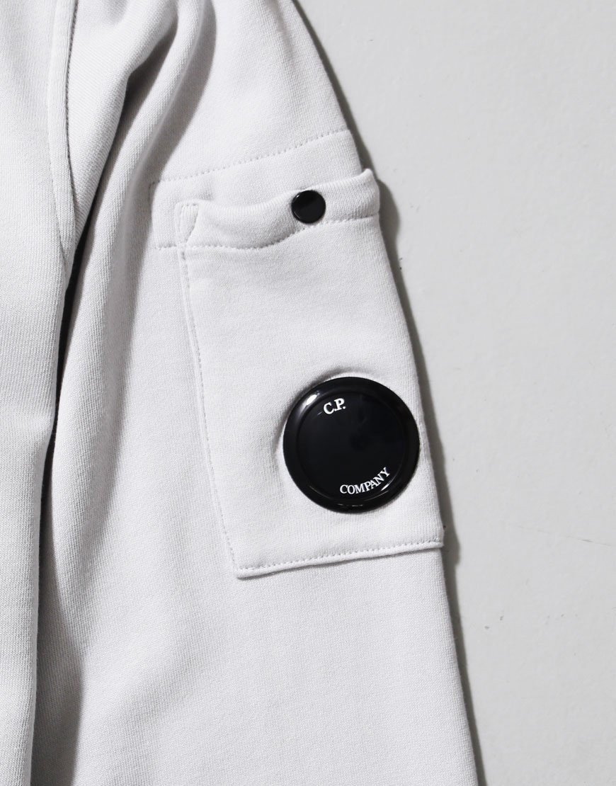 C.P. Company Kids Light Fleece Crew Sweat Rock