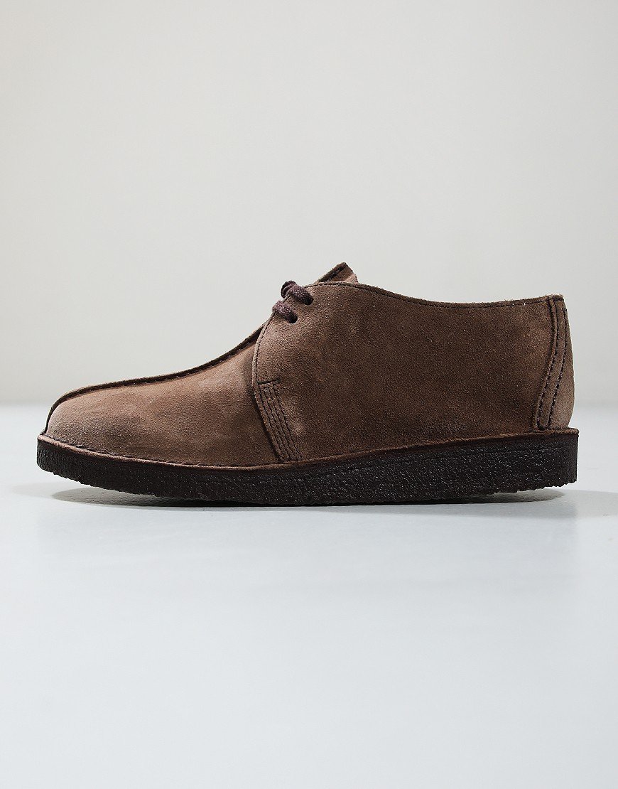 Clarks Originals Desert Trek Boots Brown Suede