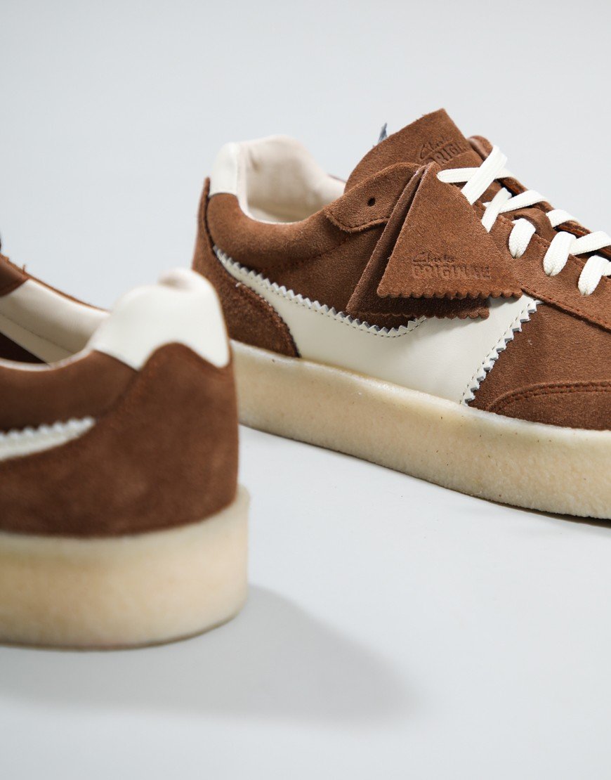 Clarks Original Tor 80 Shoes Cola Combi