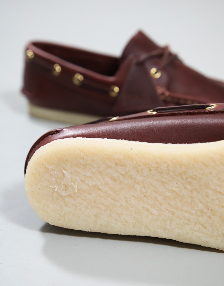 Clarks Original Godney Boat Shoes British Tea Lea