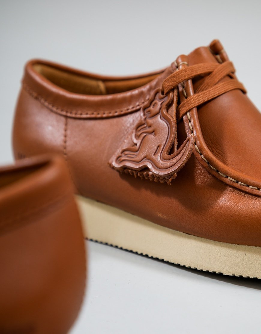 Clarks Originals Wallabee 2604 Shoes Brown Leather
