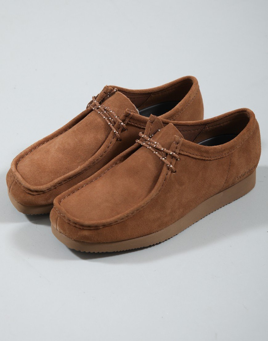 Clarks Originals Wallabee Lite Shoes Cola Suede