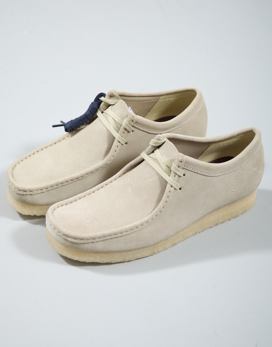 Clarks Original Wallabee Shoes Maple Suede