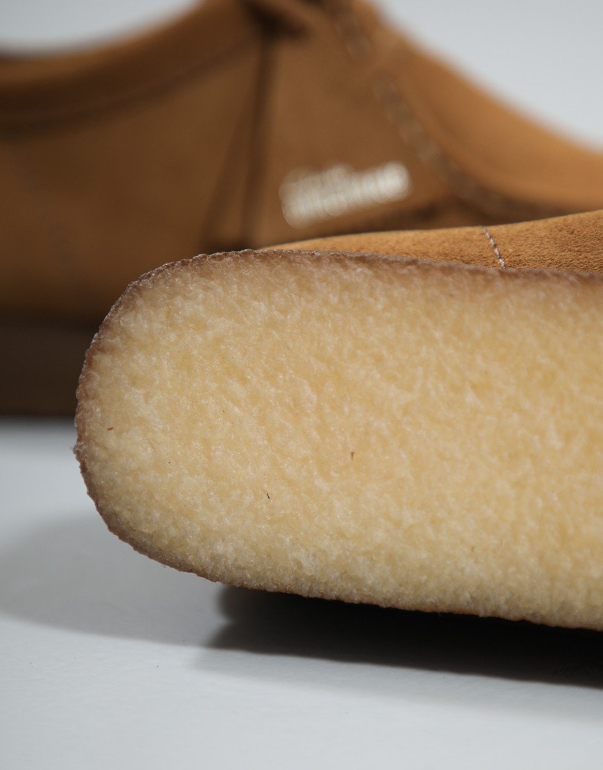 Clarks Originals Wallabee Shoes Cola Suede