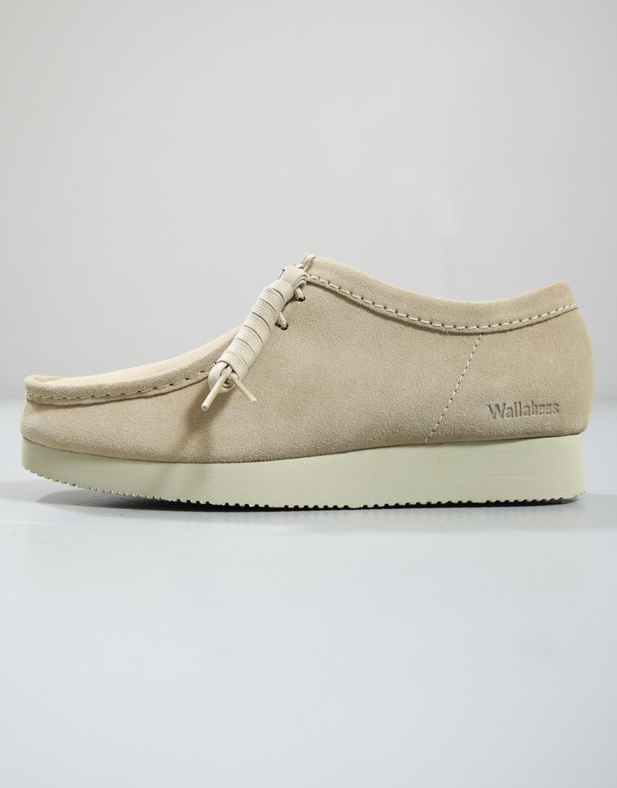 Clarks Originals Wallabee Lite Shoes Maple Suede
