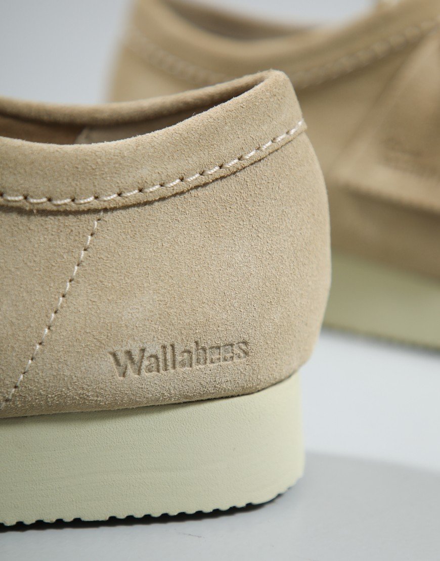 Clarks Originals Wallabee Lite Shoes Maple Suede