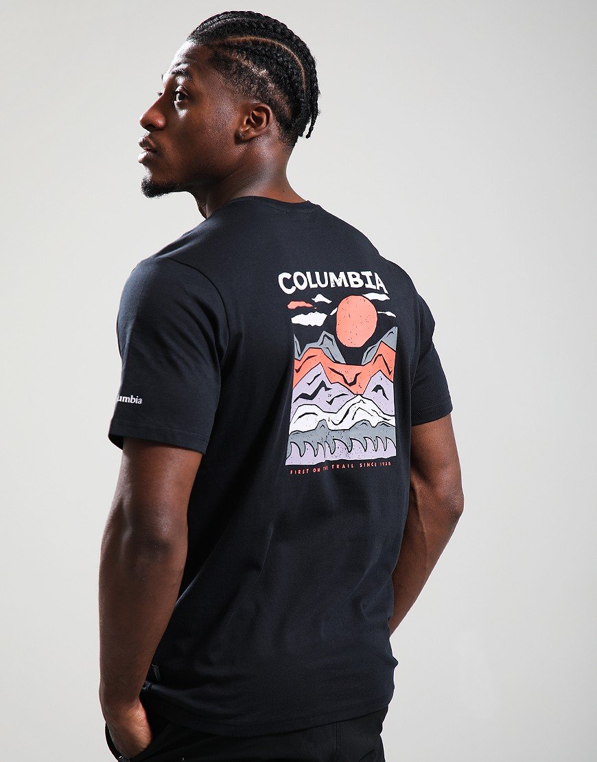 Columbia Canyon Back T-Shirt Black/Peaks