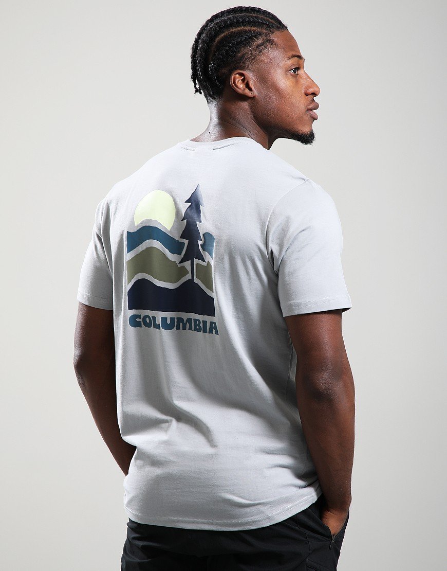 Columbia Canyon Back T-Shirt Grey Heather