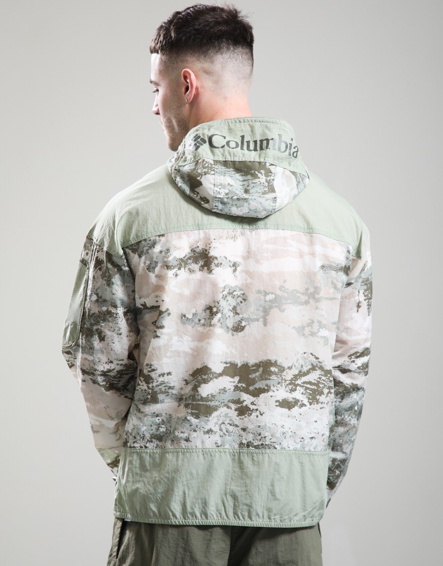 Columbia Challenger II Novelty Windbreaker Safari Fieldaze