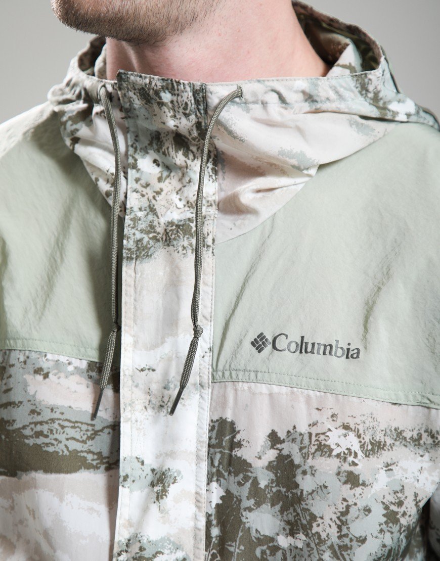Columbia Challenger II Novelty Windbreaker Safari Fieldaze