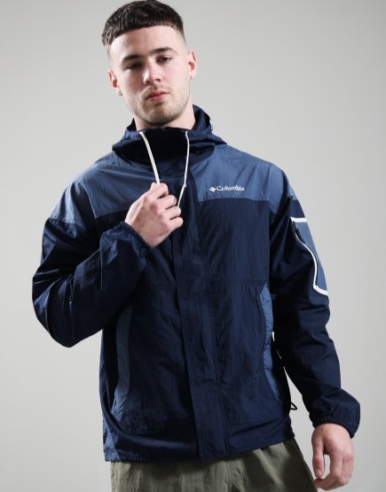 Columbia Challenger II Windbreaker Collegiate Navy/Dark Mountain/Dark Stone