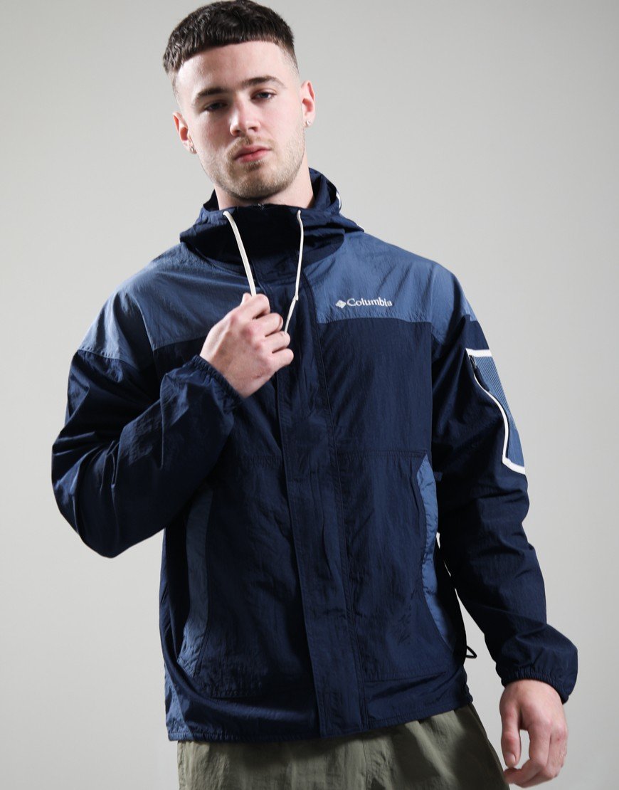Columbia Challenger II Windbreaker Collegiate Navy/Dark Mountain/Dark Stone