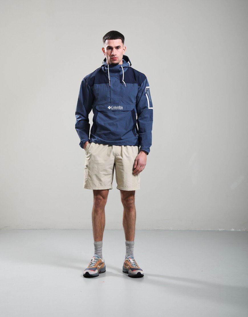 Columbia Challenger Windbreaker Anorak Dark Mountain/Collegiate Navy/Dark Stone