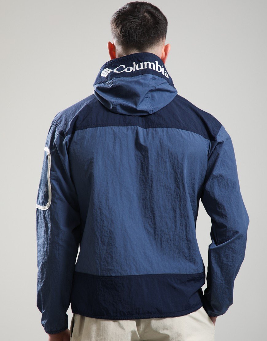 Columbia Challenger Windbreaker Anorak Dark Mountain/Collegiate Navy/Dark Stone
