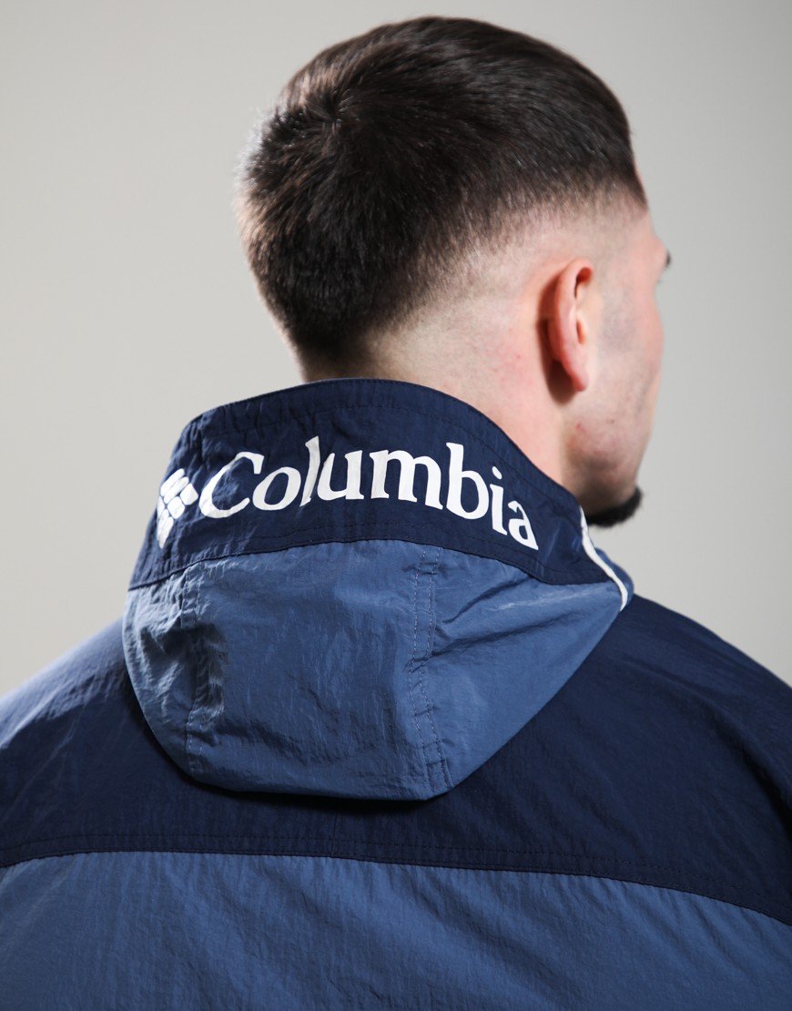 Columbia Challenger Windbreaker Anorak Dark Mountain/Collegiate Navy/Dark Stone