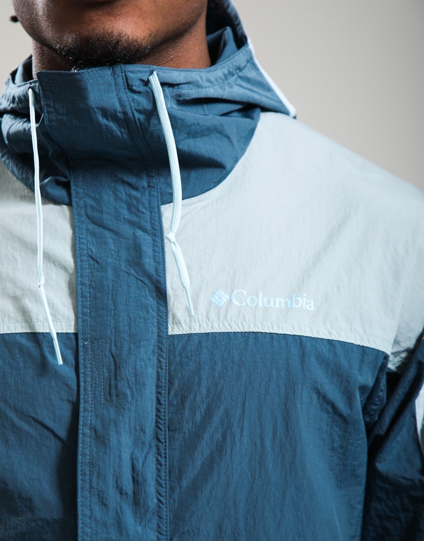 Columbia Challenger II Windbreaker Anorak Everblue/Crushed Blue/Marine Light