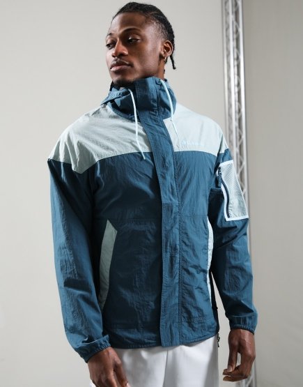 Columbia Challenger II Windbreaker Anorak Everblue/Crushed Blue/Marine Light