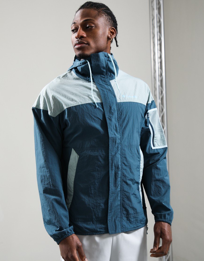 Columbia Challenger II Windbreaker Anorak Everblue/Crushed Blue/Marine Light