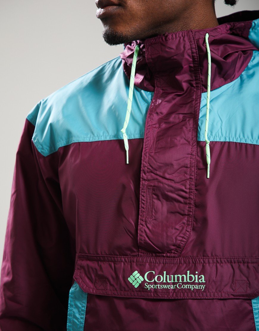 Columbia Challenger II Windbreaker Marionberry/Teal
