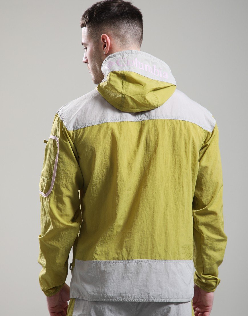 Columbia Challenger Windbreaker Anorak Peppercorn/Flint Grey/Pink Agate