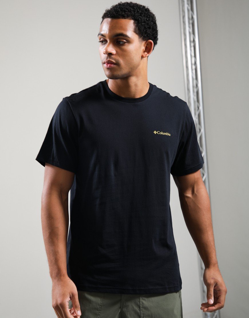 Columbia CSC Logo Back T-Shirt Black/Linework C Badge
