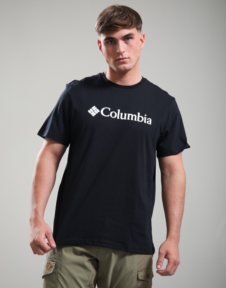 Columbia CSC Basic Logo T-Shirt Black/Gem Columbia