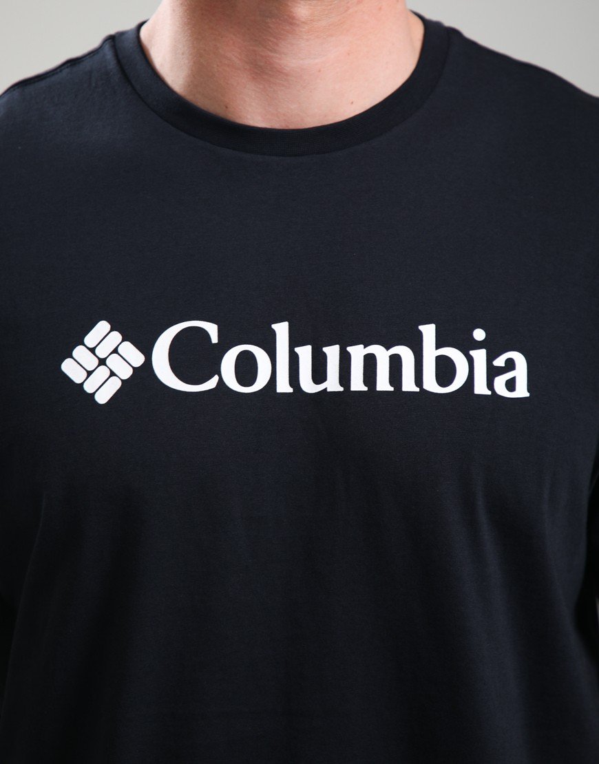 Columbia CSC Basic Logo T-Shirt Black/Gem Columbia