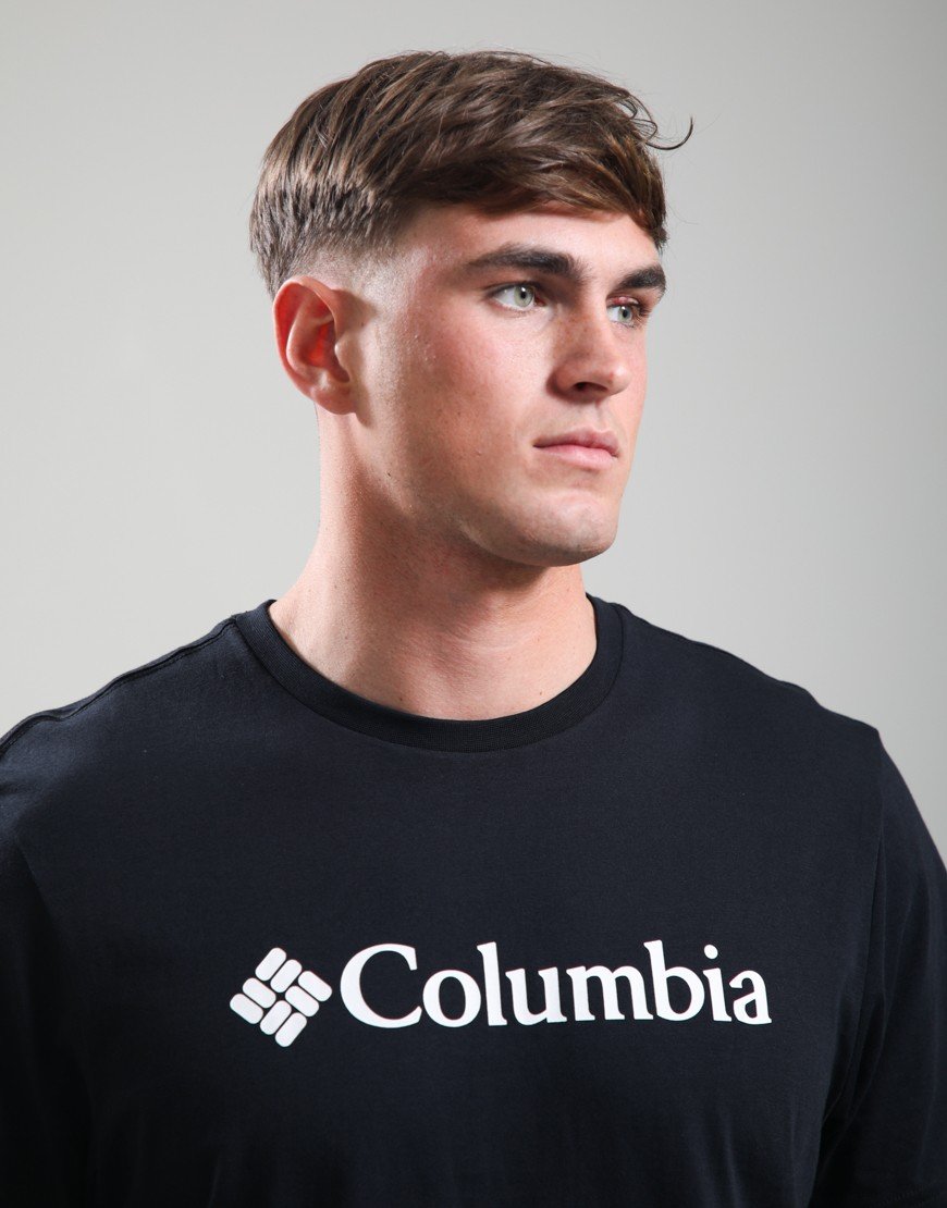 Columbia CSC Basic Logo T-Shirt Black/Gem Columbia