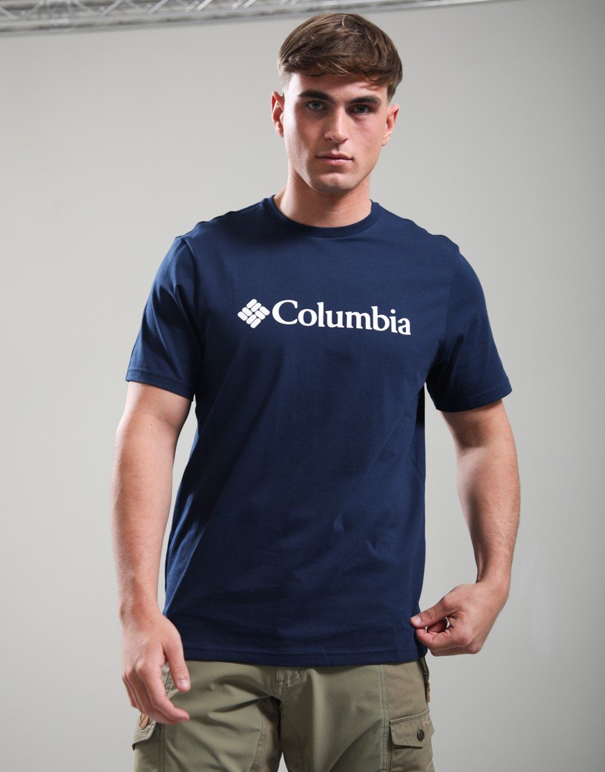 Columbia CSC Basic Logo T-Shirt Collegiate Navy/Gem Columbia