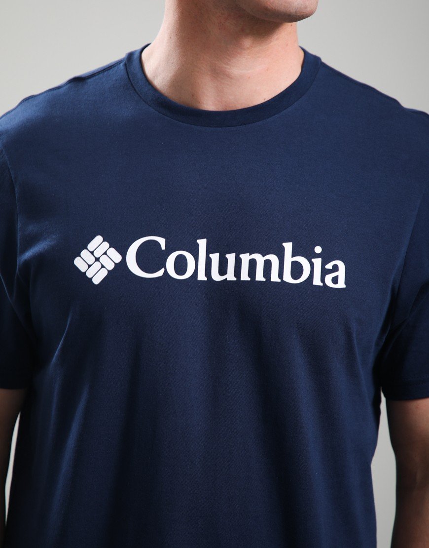 Columbia CSC Basic Logo T-Shirt Collegiate Navy/Gem Columbia