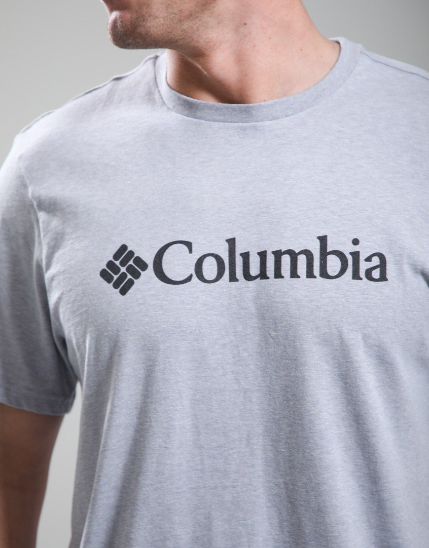 Columbia CSC Basic Logo T-Shirt Columbia Grey Heather/Gem Columbia