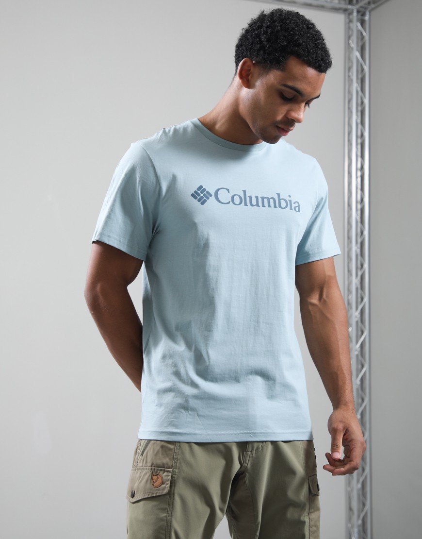 Columbia CSC Basic Logo T-Shirt Crushed Blue/Gem Columbia