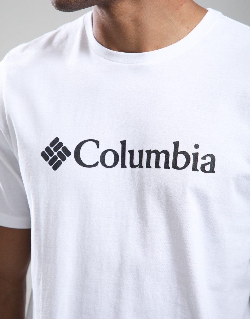 Columbia CSC Basic Logo T-Shirt White/Gem Columbia