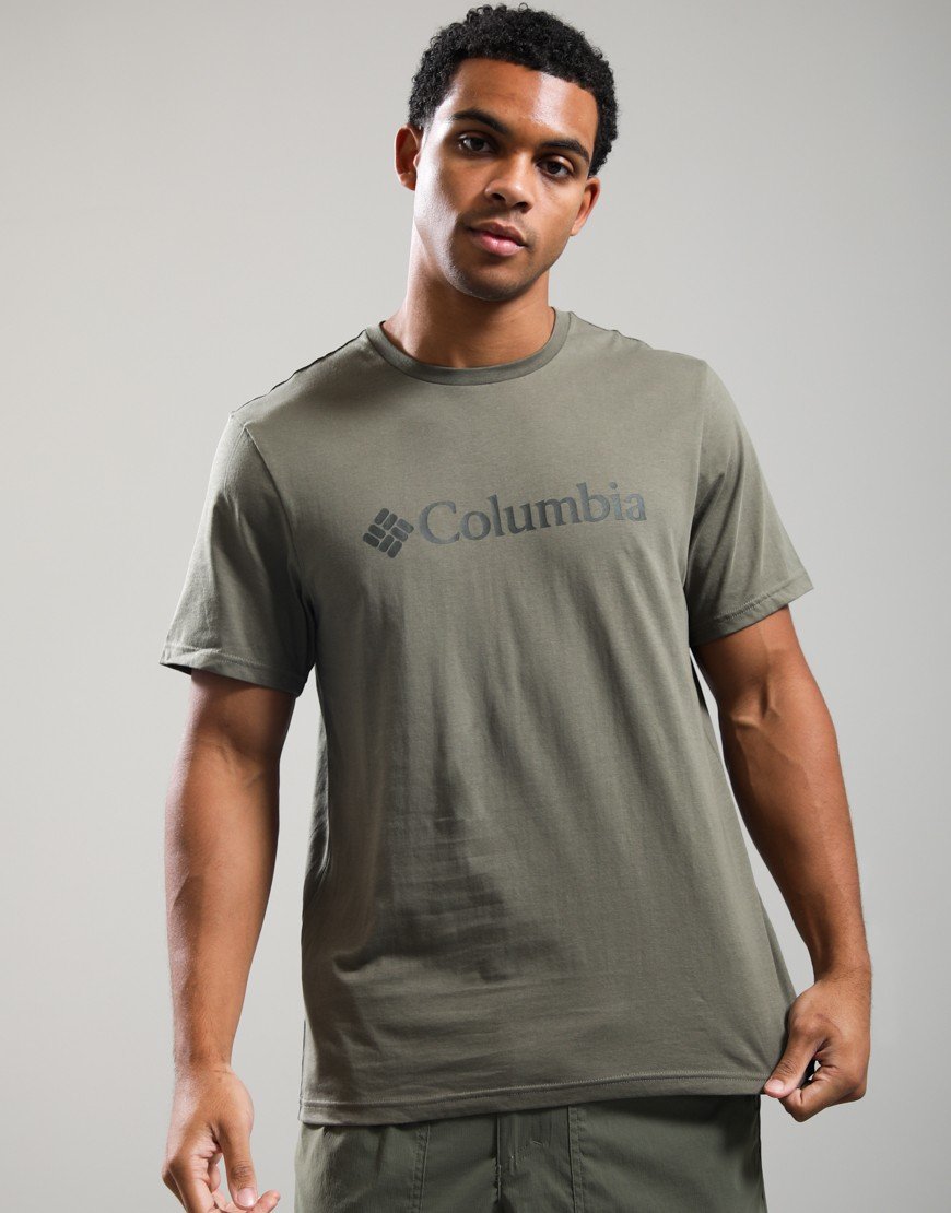 Columbia CSC Basic Logo T-Shirt Stone Green/Gem Columbia