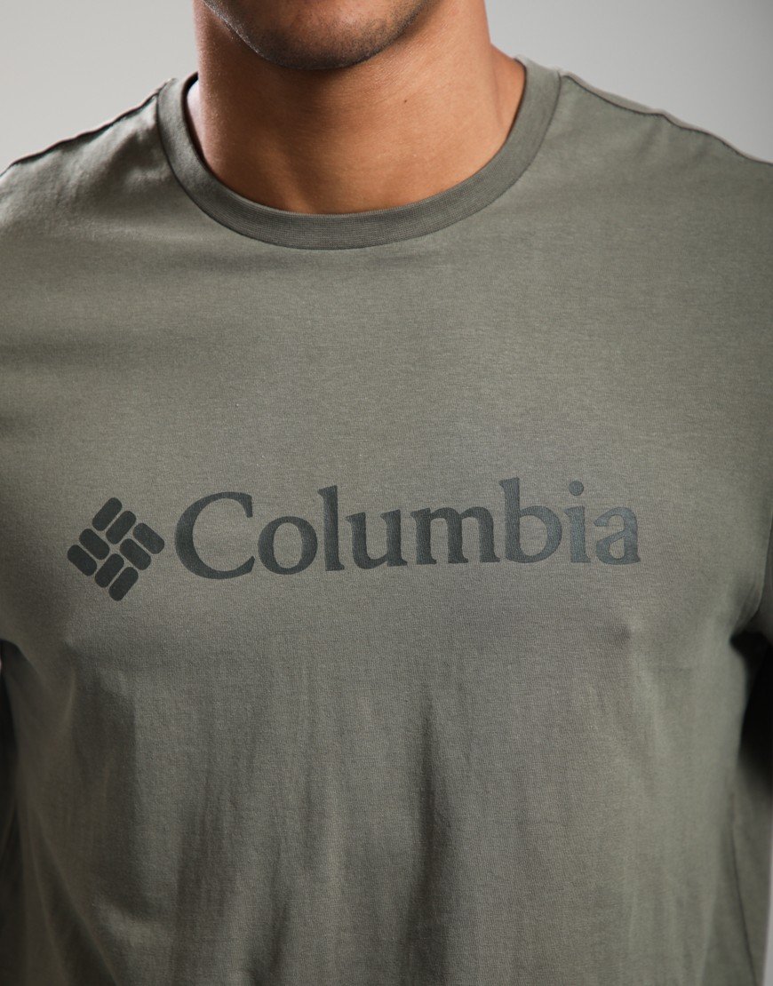 Columbia CSC Basic Logo T-Shirt Stone Green/Gem Columbia